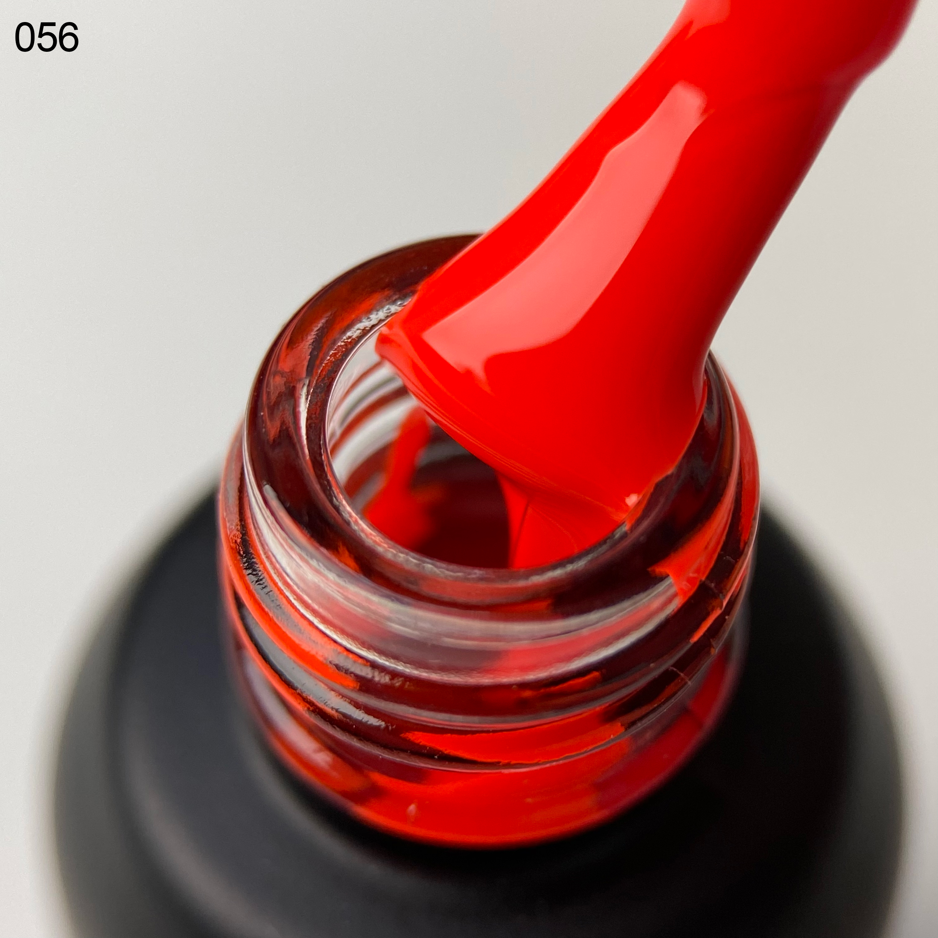 ART Gel Polish №056 Гель-лак червоно-помаранчевий, 6 мл. Ціна 110грн ...