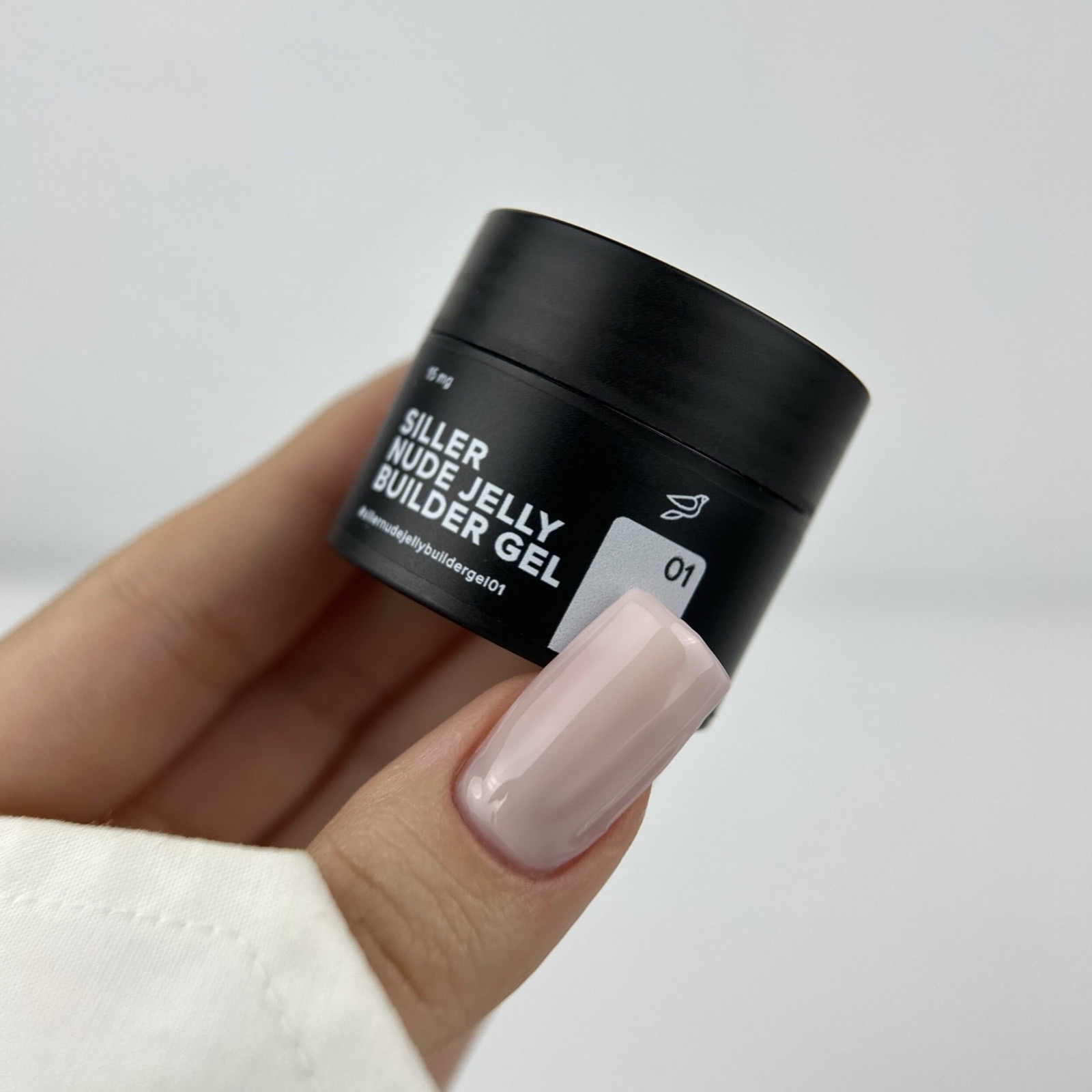 SILLER Jelly Builder Gel №01, 15 мл (банка). Ціна 195грн | BonBon