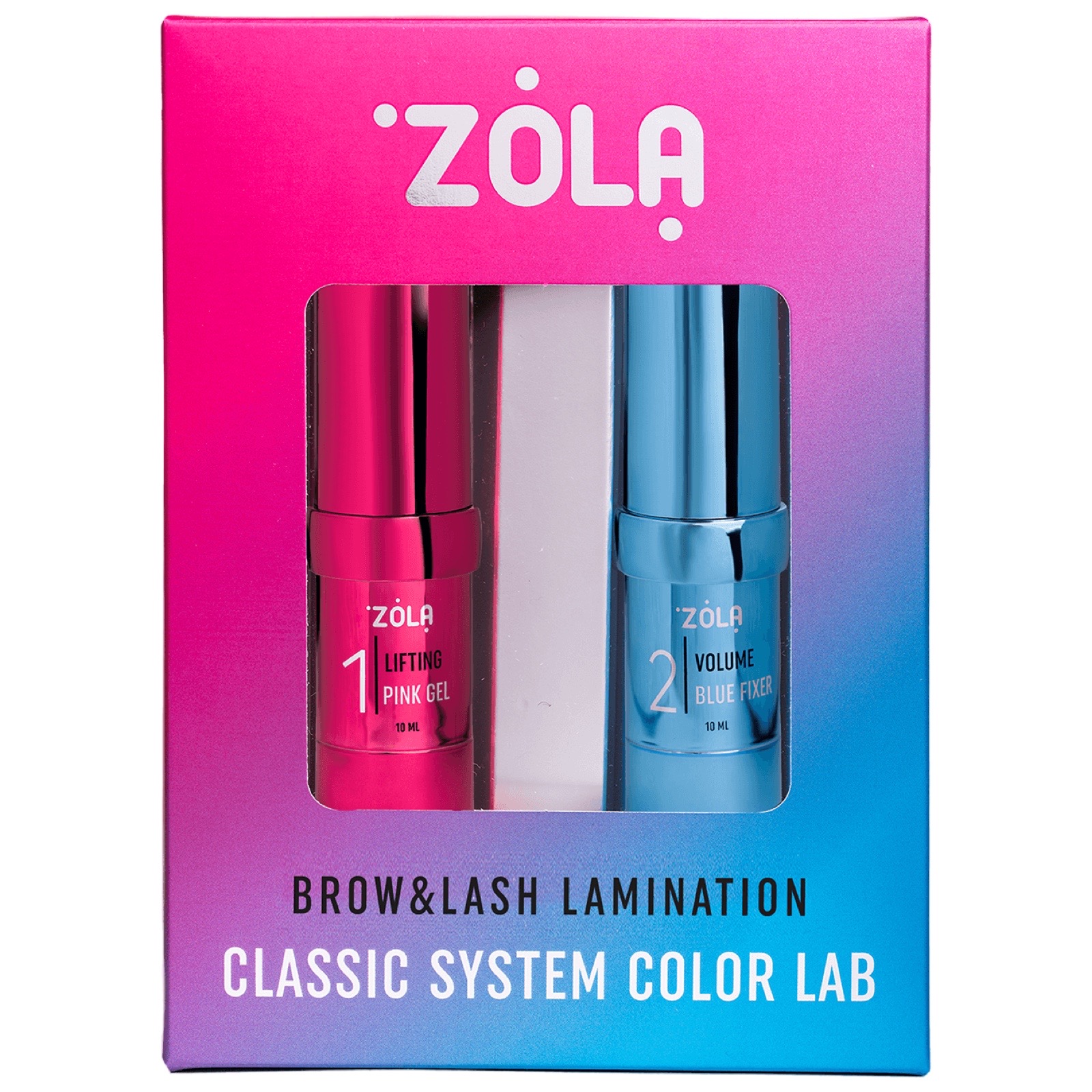 ZOLA Color Lab Набір для ламінування Brow&Lash Lamination Classic