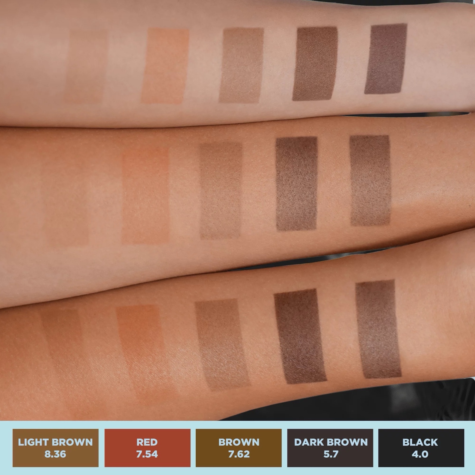 OKO Liquid Hybrid Tint H20 5.7 Dark Brown Фарба для брів та вій