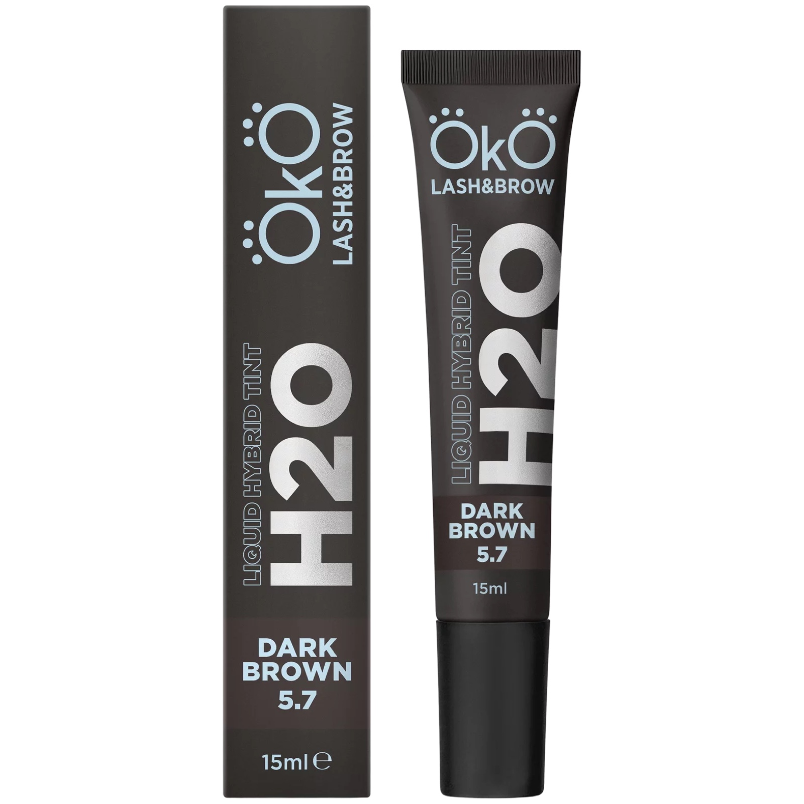 OKO Liquid Hybrid Tint H20 5.7 Dark Brown Фарба для брів та вій