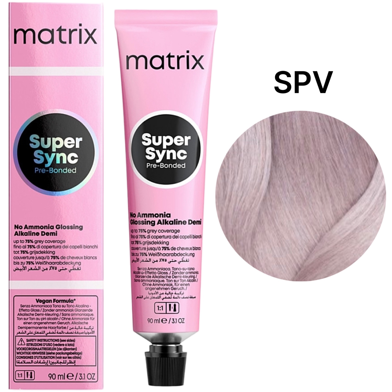 MATRIX Super Sync Pre-Bonded SPV Тонер на лужній основі без аміаку