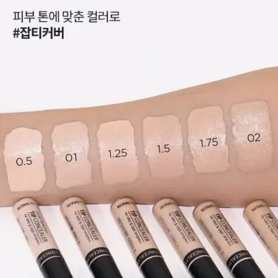 SIAM SHADE/10～The Perfect Collection～ THE SAEM Cover Perfection Tip Concealer Консилер для маскування