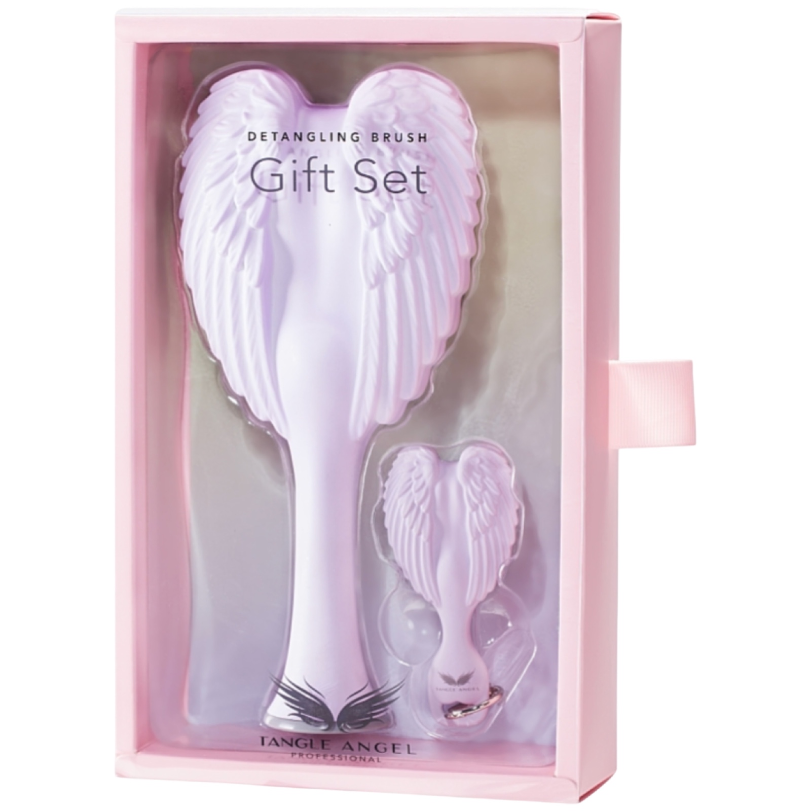 Tangle Angel 2.0 & Keyring Detangling Gift Set Matt Lilac