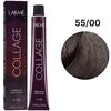 LAKME Collage Creme Hair Color Стійка фарба для волосся 55/00 Intense Light Brown, 60 мл, Об'єм: 60 мл, Відтінок: 55/00, image 