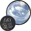 ART Polygel №01 Crystal Clear, 15 мл, Об'єм: 15 мл, Колір: Crystal Clear, image 