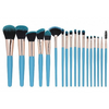 MiMo Makeup Brush Blue 18 Pcs Set Набір пензлів, 18 шт, image 