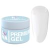 LUNA Gel Premium №01 Гель для нарощування прозорий, 30 мл, Об'єм: 30 мл, Колір: 001, image 