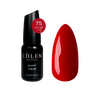 EDLEN Color Гель-лак №075 (насичений червоний, емаль), 9 мл, № гель лаку: 075, Об'єм: 9 мл, image 