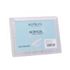 KOMILFO Acry Gel Top Nail Forms Multishape Верхні форми для нарощування універсальні, 120 шт, image 