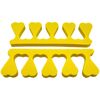 M.P Розділювачі педикюрні одноразові ЖОВТІ, 1 пара, image 