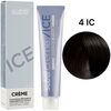 SUBTIL Ice Colors Стійка крем-фарба для волосся 4 IC Холодний шатен, 60 мл, Об'єм: 60 мл, Відтінок: 4 IC, image 