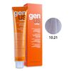 GENUS Стійка крем-фарба 10.21 Blond  Platine Cendre Irise, 100 мл, Об'єм: 100 мл, Відтінок: 10.21, image 