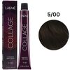 LAKME Collage Creme Hair Color Стійка фарба для волосся 5/00 Light Brown, 60 мл, Об'єм: 60 мл, Відтінок: 5/00, image 