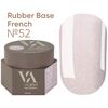 VALERI Rubber Base French Камуфлююча база №52, 30 мл, Відтінок: 052, Об'єм: 30 мл, image 