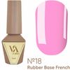 VALERI Rubber Base French Камуфлююча база №18, 6 мл, Відтінок: 018, Об'єм: 6 мл, image 