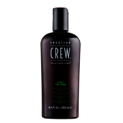 AMERICAN CREW Tea Tree 3-in-1 Shampoo, Conditioner&Body Wash Засіб 3-в-1 по догляду за волоссям і тілом, 250 мл, image 