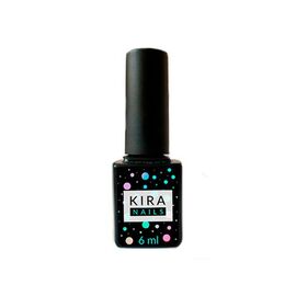 KIRA NAILS No Wipe Top Coat Топ без ЛШ, 6 мл, Об'єм: 6 мл, image 