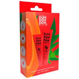 PURE PAW PAW Duo Original Набір відновлюючих бальзамів для губ, image 