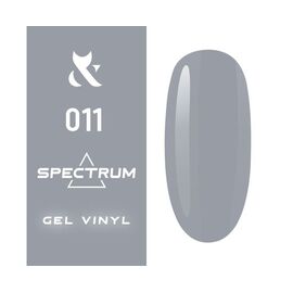 F.O.X Гель лак Spectrum №011 (світло-сірий), 7 мл, № гель лаку: 011, Об'єм: 7 мл, image 