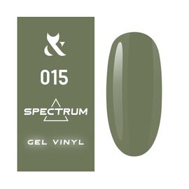F.O.X Гель лак Spectrum №015 (хакі), 7 мл, № гель лаку: 015, Об'єм: 7 мл, image 