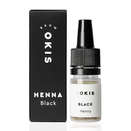 OKIS BROW Хна для брів BLACK, 5 г, Об'єм: 5 г, Колір: Black, image 