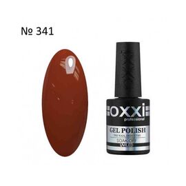 OXXI Гель лак № 341 (теракотовий, емаль), 10 мл, № гель лаку: 341, Об'єм: 10 мл, image 