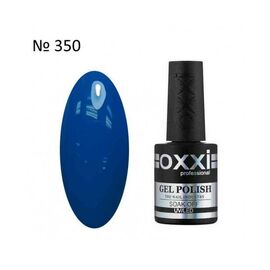 OXXI Гель лак № 350 (блакитний, емаль), 10 мл, № гель лаку: 350, Об'єм: 10 мл, image 