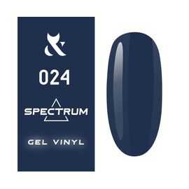 F.O.X Гель лак Spectrum №024 (попільно-синій), 7 мл, № гель лаку: 024, Об'єм: 7 мл, image 