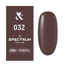 F.O.X Гель лак Spectrum №032 (світло-коричневий), 7 мл, № гель лаку: 032, Об'єм: 7 мл, image 