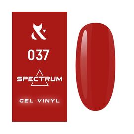 F.O.X Гель лак Spectrum №037 (червоний), 7 мл, № гель лаку: 037, Об'єм: 7 мл, image 