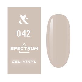 F.O.X Гель лак Spectrum №042 (сіро-бежевий), 7 мл, № гель лаку: 042, Об'єм: 7 мл, image 