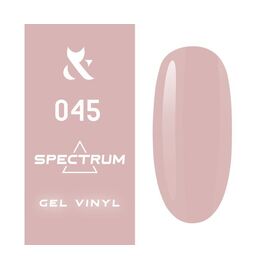 F.O.X Гель лак Spectrum №045 (ніжно-рожевий), 7 мл, № гель лаку: 045, Об'єм: 7 мл, image 