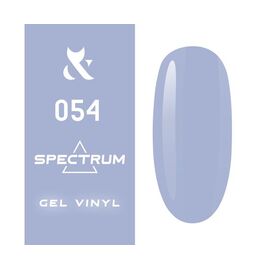 F.O.X Гель лак Spectrum №054 (ніжний блакитний), 7 мл, № гель лаку: 054, Об'єм: 7 мл, image 