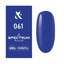 F.O.X Гель лак Spectrum №061 (глибокий синій), 7 мл, № гель лаку: 061, Об'єм: 7 мл, image 
