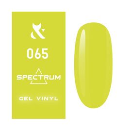 F.O.X Гель лак Spectrum №065 (кислотний салатовий), 7 мл, № гель лаку: 065, Об'єм: 7 мл, image 