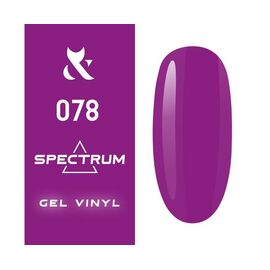 F.O.X Гель лак Spectrum №078 (фуксія), 7 мл, № гель лаку: 078, Об'єм: 7 мл, image 