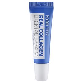 FARM STAY Real Collagen Essential Lip Balm Бальзам для губ з колагеном, 10 мл, image 