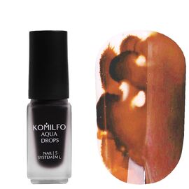 KOMILFO Aqua Drops Beige №002, 5 мл, Колір: Бежевий, Об'єм: 5 мл, image 