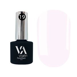 VALERI Rubber Base French Камуфлююча база №19, 6 мл, Відтінок: 019, Об'єм: 6 мл, image 