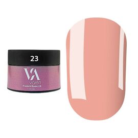 VALERI Rubber Base French Камуфлююча база №23, 30 мл, Відтінок: 023, Об'єм: 30 мл, image 