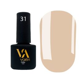 VALERI Гель лак №031 (гірчично-бежевий, емаль), 6 мл, image 