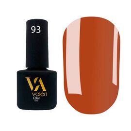 VALERI Гель лак №093 (гарбузовий, емаль), 6 мл, image 