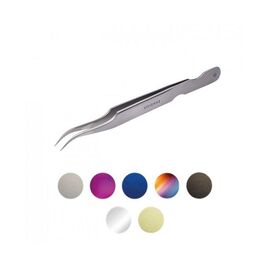 VIVIENNE Пінцет вигнутий (синій металік), image 