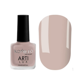KOMILFO ArtiLux Лак для нігтів 012 (мокко), 8 мл, image 