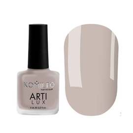 KOMILFO ArtiLux Лак для нігтів 013 (приглушений сіро-ліловий), 8 мл, image 