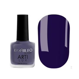 KOMILFO ArtiLux Лак для нігтів 026 (темно-синій), 8 мл, image 