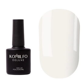 KOMILFO No Wipe Milky White Top, 8 мл, image 