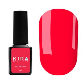 KIRA NAILS Гель лак №177 (неоновий малиновий), 6 мл, № гель лаку: 177, Об'єм: 6 мл, image 