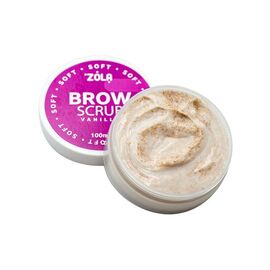 ZOLA Brow Scrub Soft Скраб для брів (ваніль), 100 мл, image 